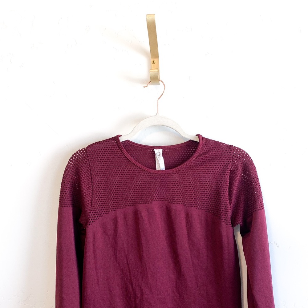 Fabletics Musetta Seamless Mesh Long Sleeve Shirt - Picture 4 of 8